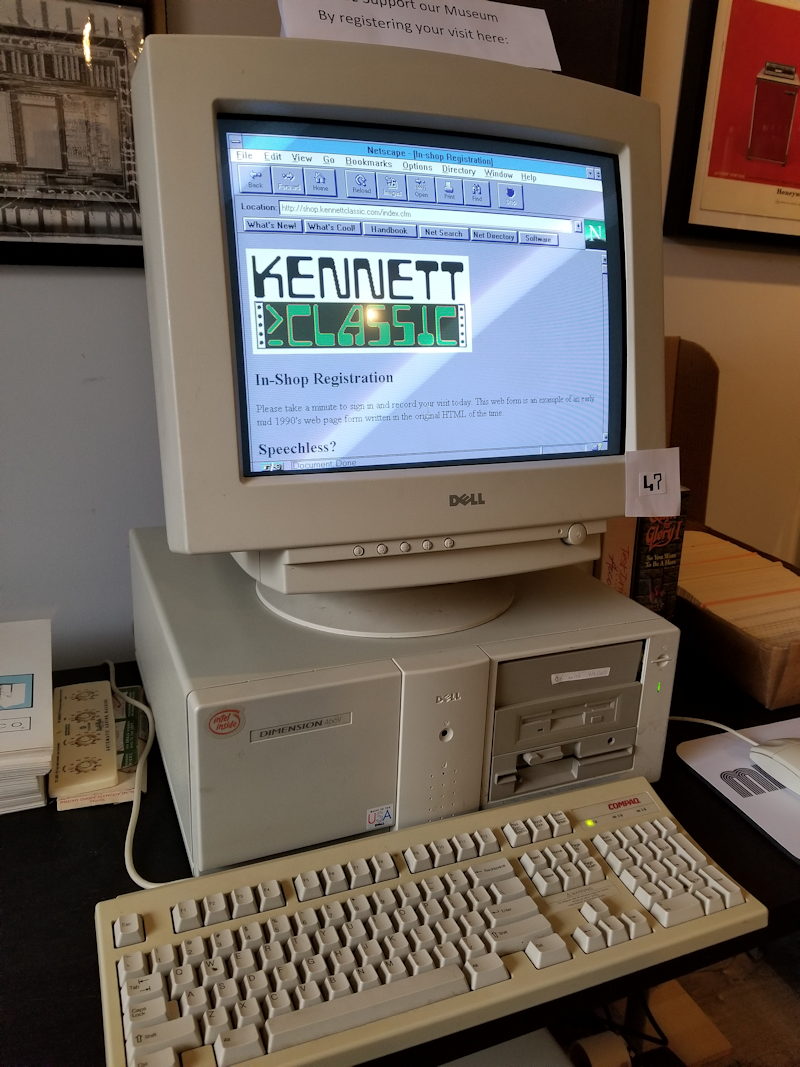 New Windows 3.1 Guest Registry Station – Kennett Classic